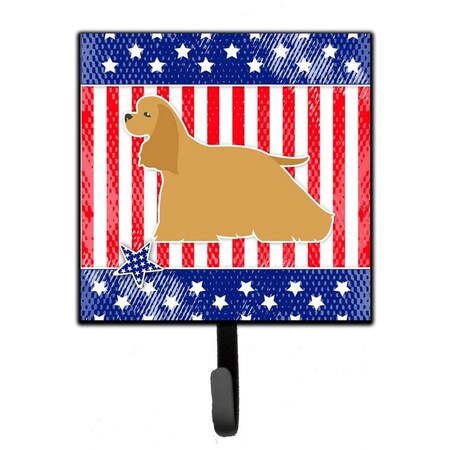 Micasa USA Patriotic Cocker Spaniel Leash or Key Holder MI221792